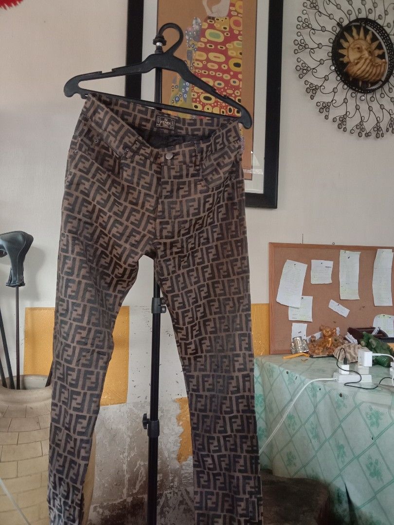 VINTAGE FENDI ZUCCA PANTS
