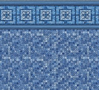 Vintage Mosaic / Blue Mosaic