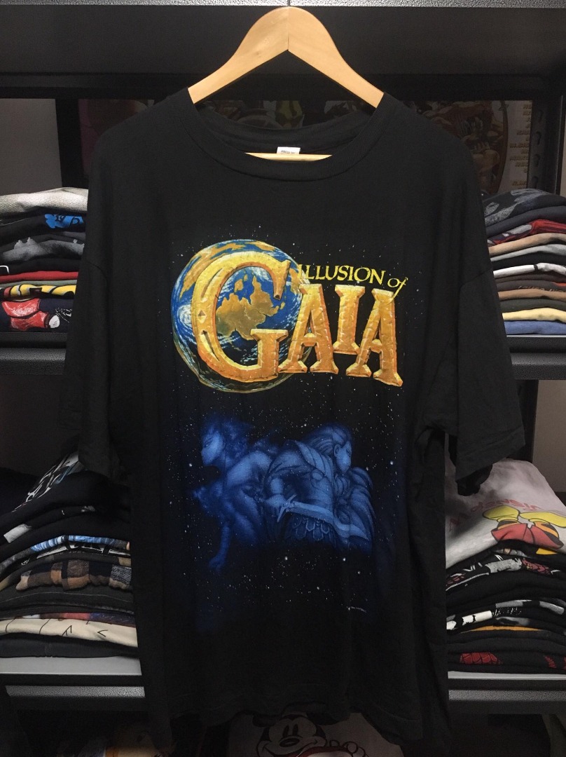 Vintage Nintendo Illusion Of Gaia Video Game Shirt, Men's Fashion