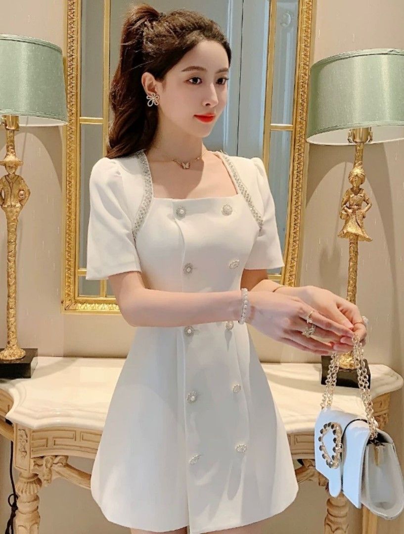 White Velvet Striped Sling Long Dress for Women 2024 Dress Party Evening  Elegant Luxury Celebrity Spring Summer New Korean Dress - AliExpress