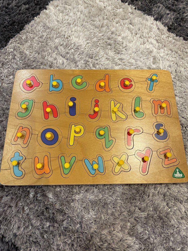 Elc alphabet shop puzzle