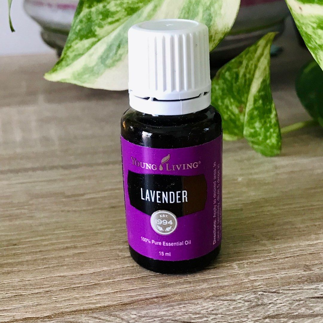 Young Living Lavender Essential Oil 15 mL, Purple