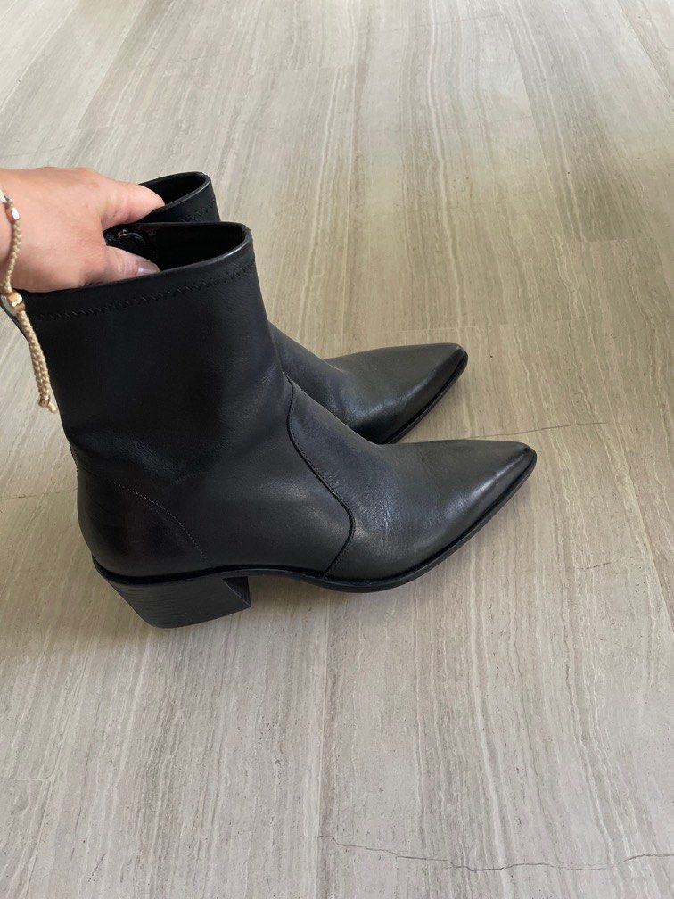 ZARA leather boots EU39（24.5㎝）