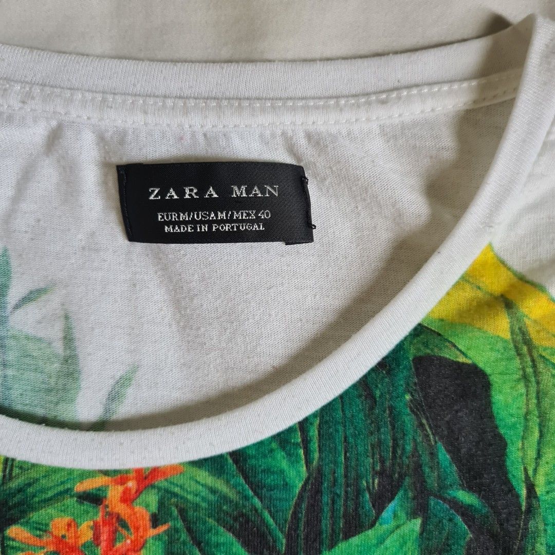 Zara Men Floral Shirt (Category: Tshirts & Polo Shirts ) located in Quezon City. Submitted by Strawhat10 (Listing ID 1228772447, Image 3). Description: Last price posted MOP: Gcash MOD: Lalamove or Grab.