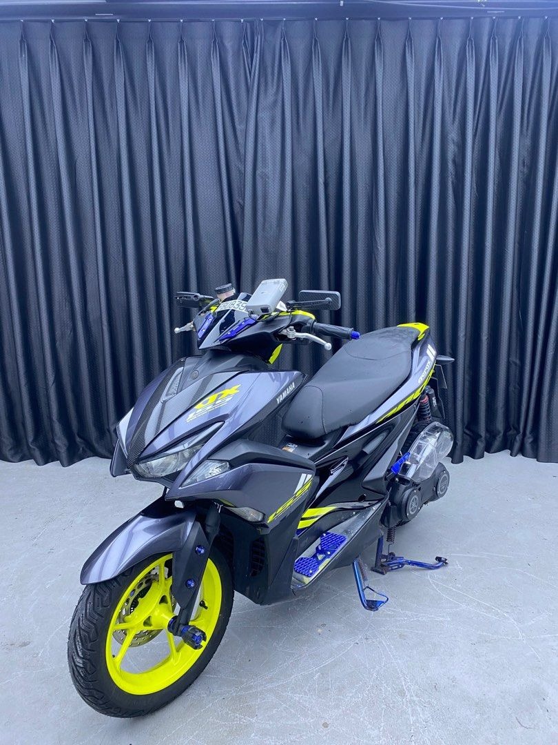 $0 ride away Yamaha Aerox 155, Motorcycles, Motorcycles for Sale, Class ...