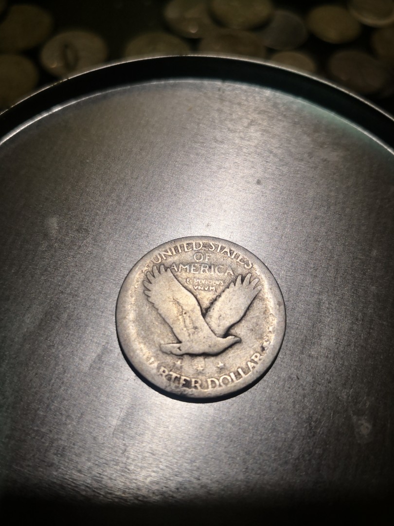 1927 quarter dollae silver on Carousell