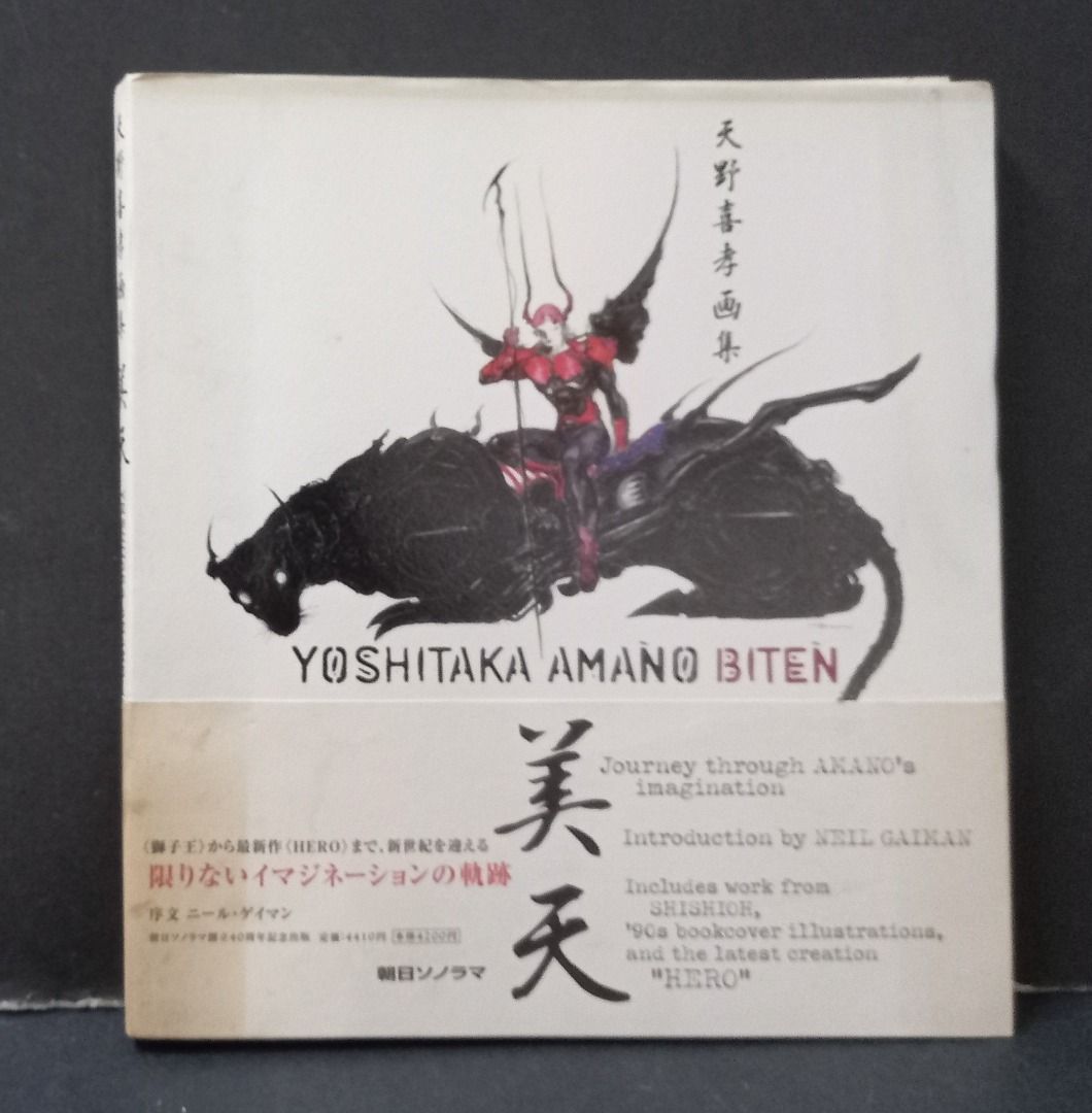 天野喜孝画集/美天，完全日本版，朝日出版社1990年出版, 興趣及遊戲