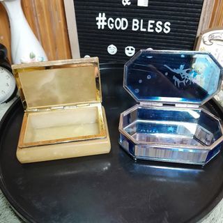 2 Vintage Jewelry Box