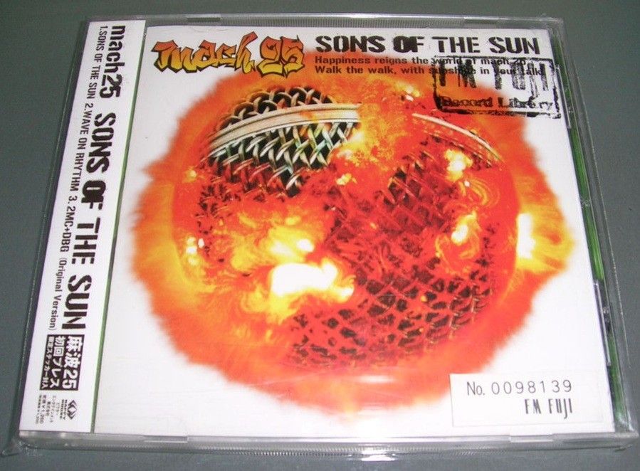 麻波25 Mach 25 日版Sons of the Sun CD hip hop 美孚元朗天水圍交收