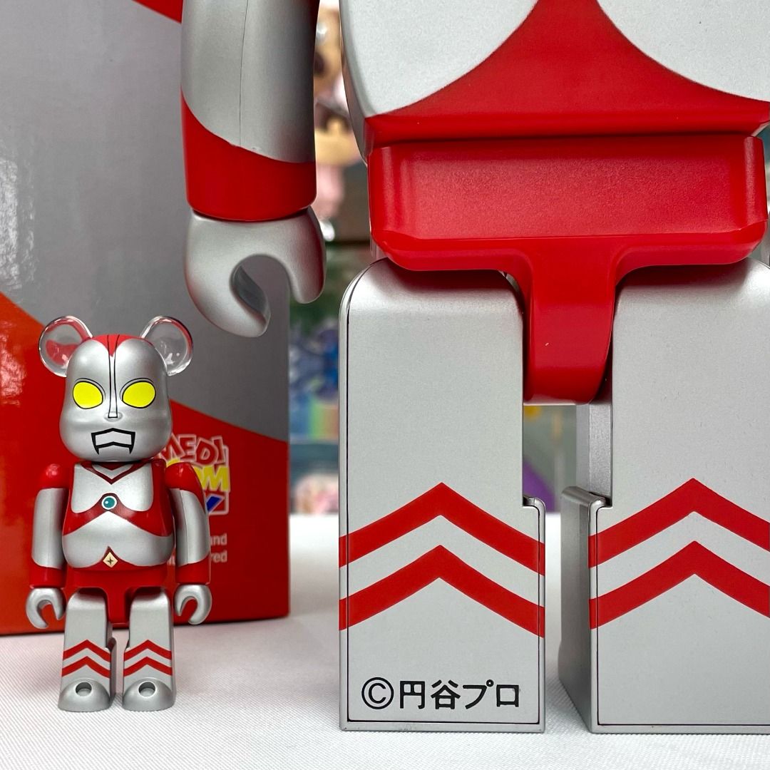 荔枝角實體店] 現貨100％ & 400％ BE@RBRICK Ultraman 80