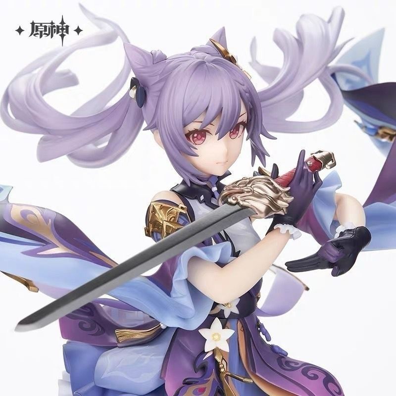 【18％OFF】 32CM 霆霓快雨VER. こくせい 刻晴 原神 全新 1/7 Figure PVC手辦模型擺件公仔 その他
