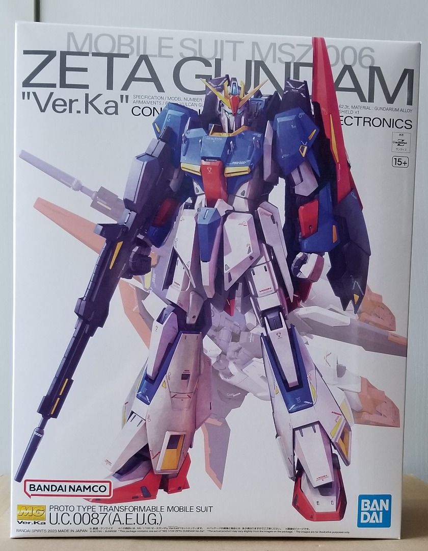 桜舞う季節 バンダイＭＧ ゼータガンダム Ver.Kａ 新品未開封品
