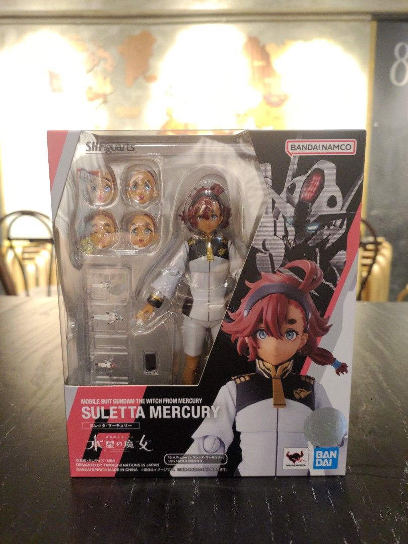 未開封）S.H.Figures 機動戦士ガンダムSEED ＆ 水星の魔女セット