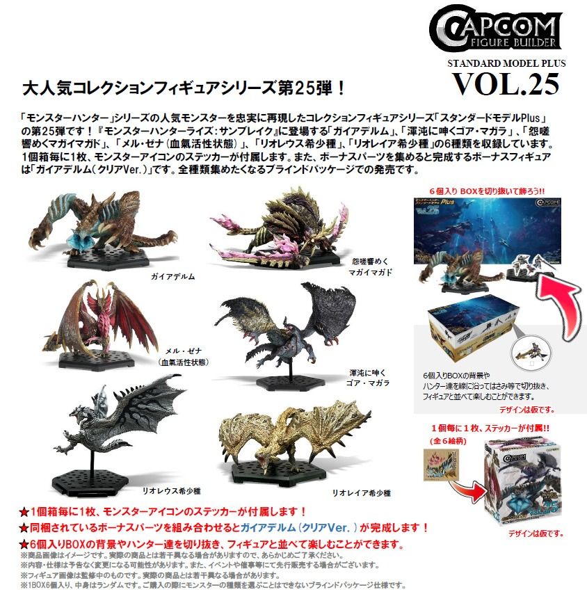 🔥新品預訂🔥 Capcom Figure Builder Monster Hunter Standard Model