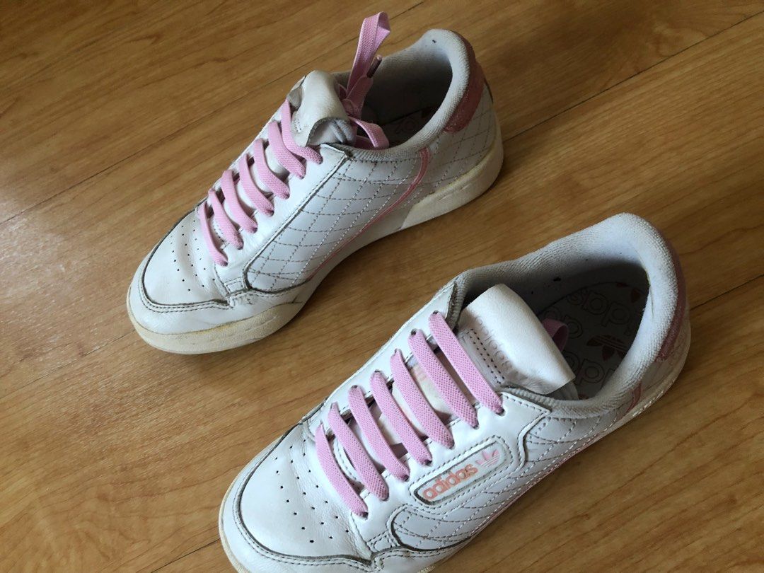 Adidas white clearance leather shoes womens