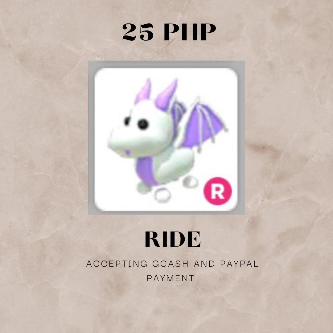 Adopt Me Pets Lavender Dragon on Carousell