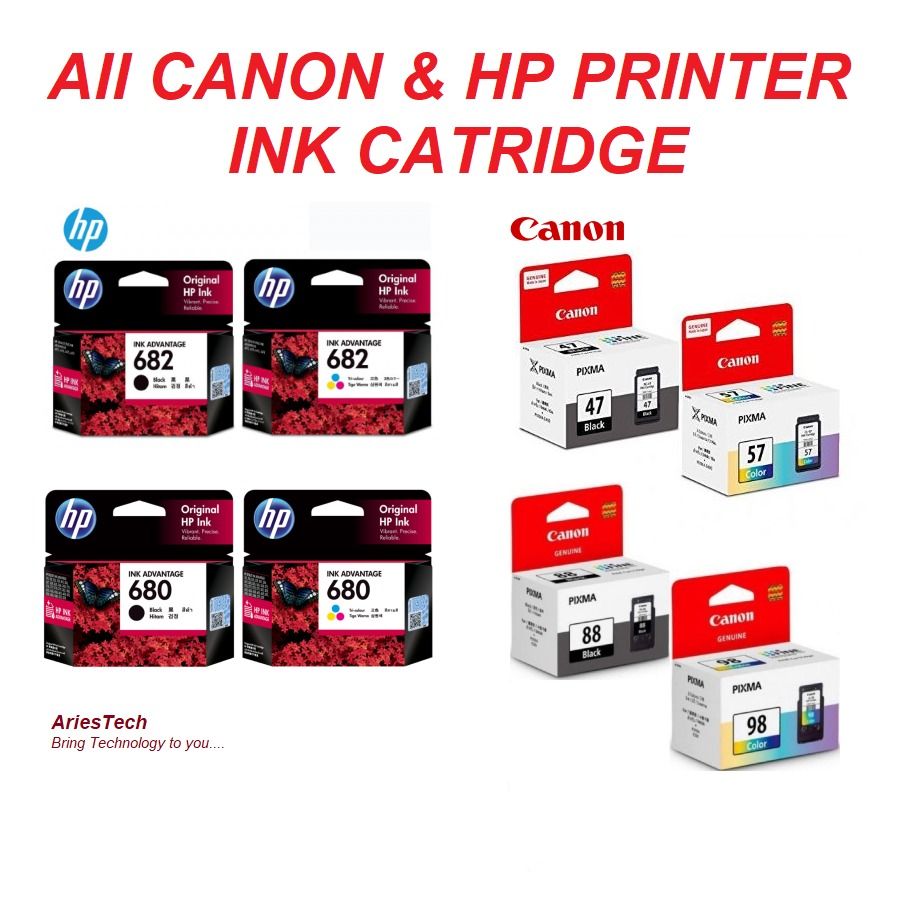 Canon hp printer ink new arrivals