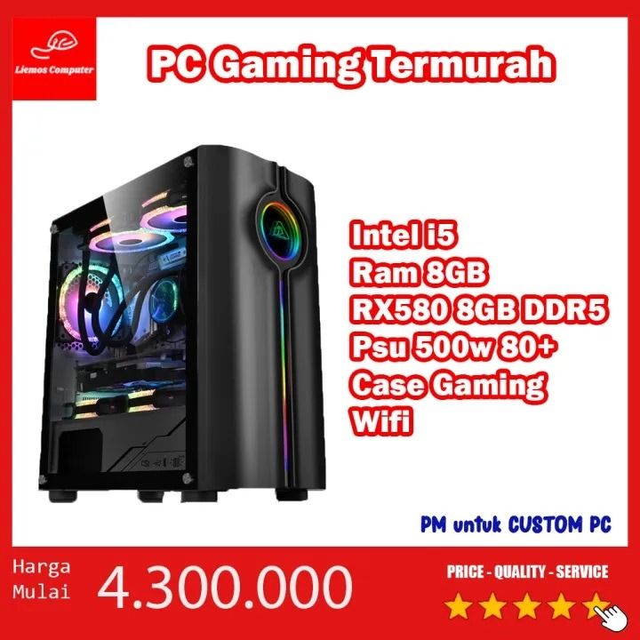 I5 3470 store rx 580 8gb