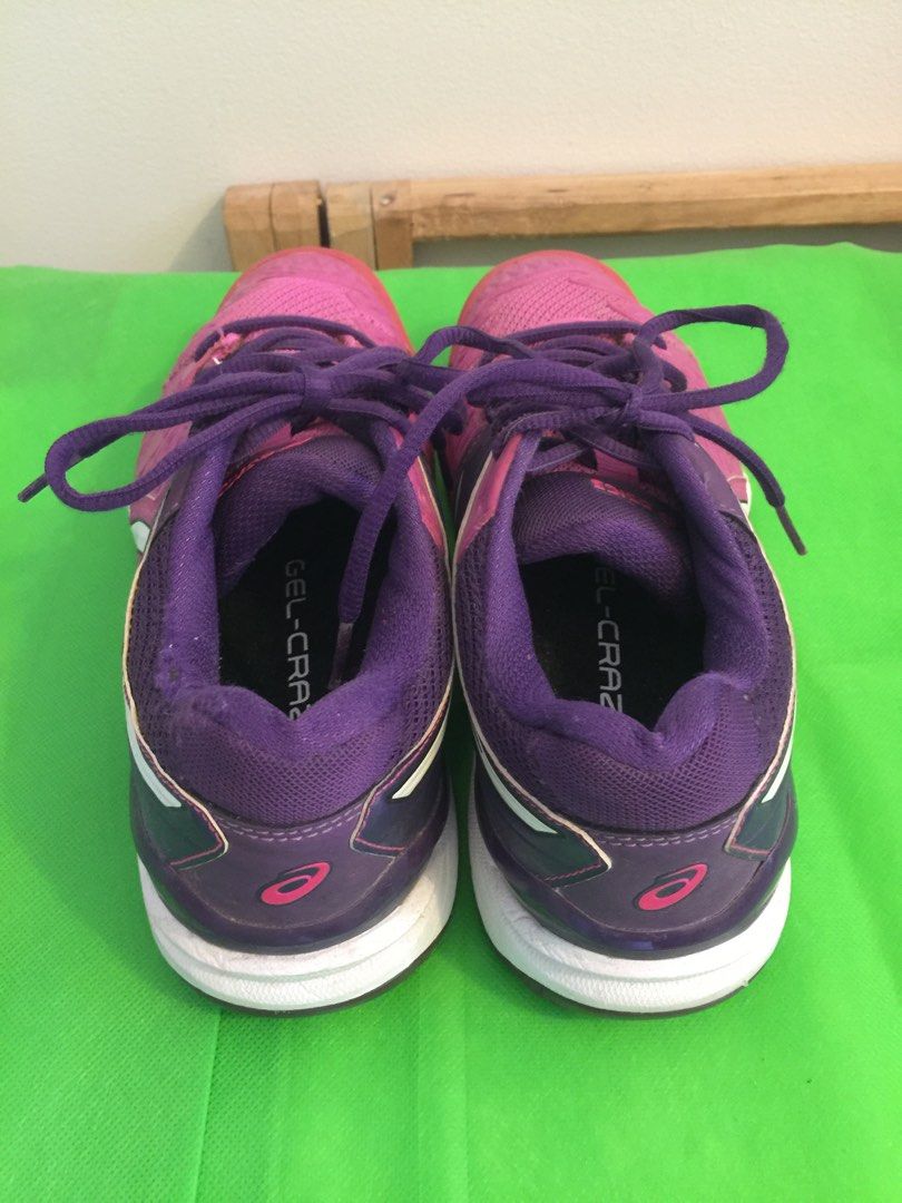 Asics women's gel craze store training shoes - pink/yellow