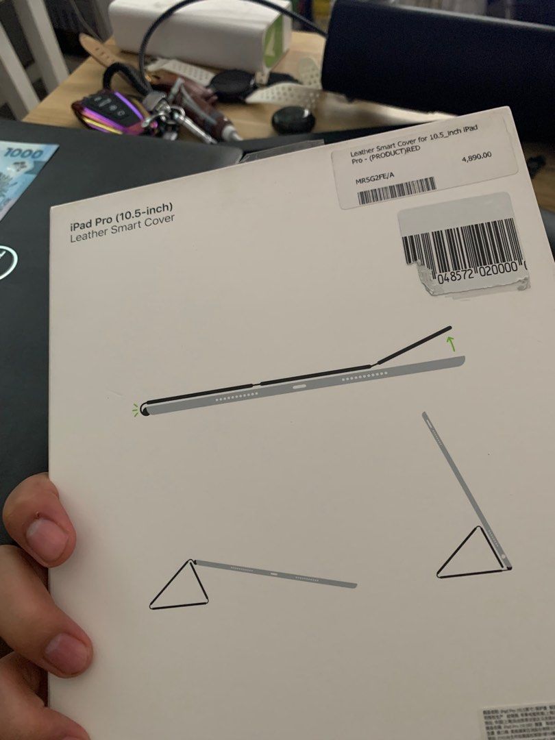 Authentic iPad pro leather case 10.5inch (Category: iPad) located in Paranaque City. Submitted by matty199 (Listing ID 1228922947, Image 3). Description: SRP 4890 Selling for 3500 only Bought in Power Mac SM Aura RFS Spare Shipping J&T or Lalamove Payment Gcash or Bank Transfer , COD for Lalamove only Meetup: SM Tanza Tue-Sun, SM Aura Mon-Friday, Cyberscape Beta Monday only.