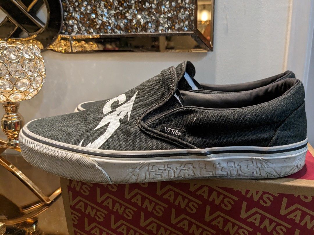 Vans metallica discount resell