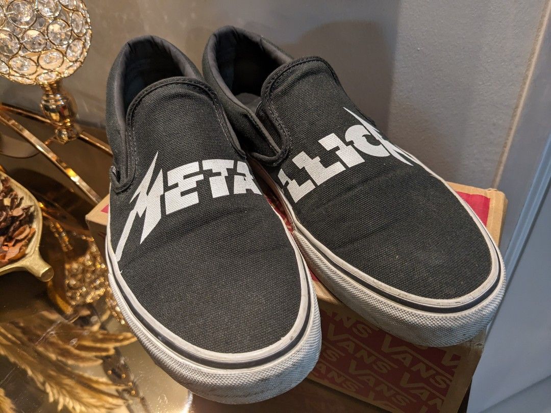 Vans metallica discount resell