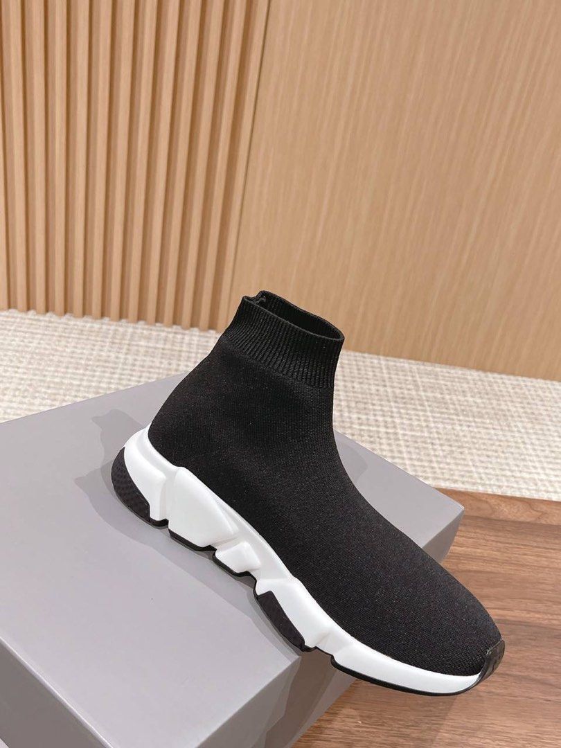 balenciaga speed trainer mens brown