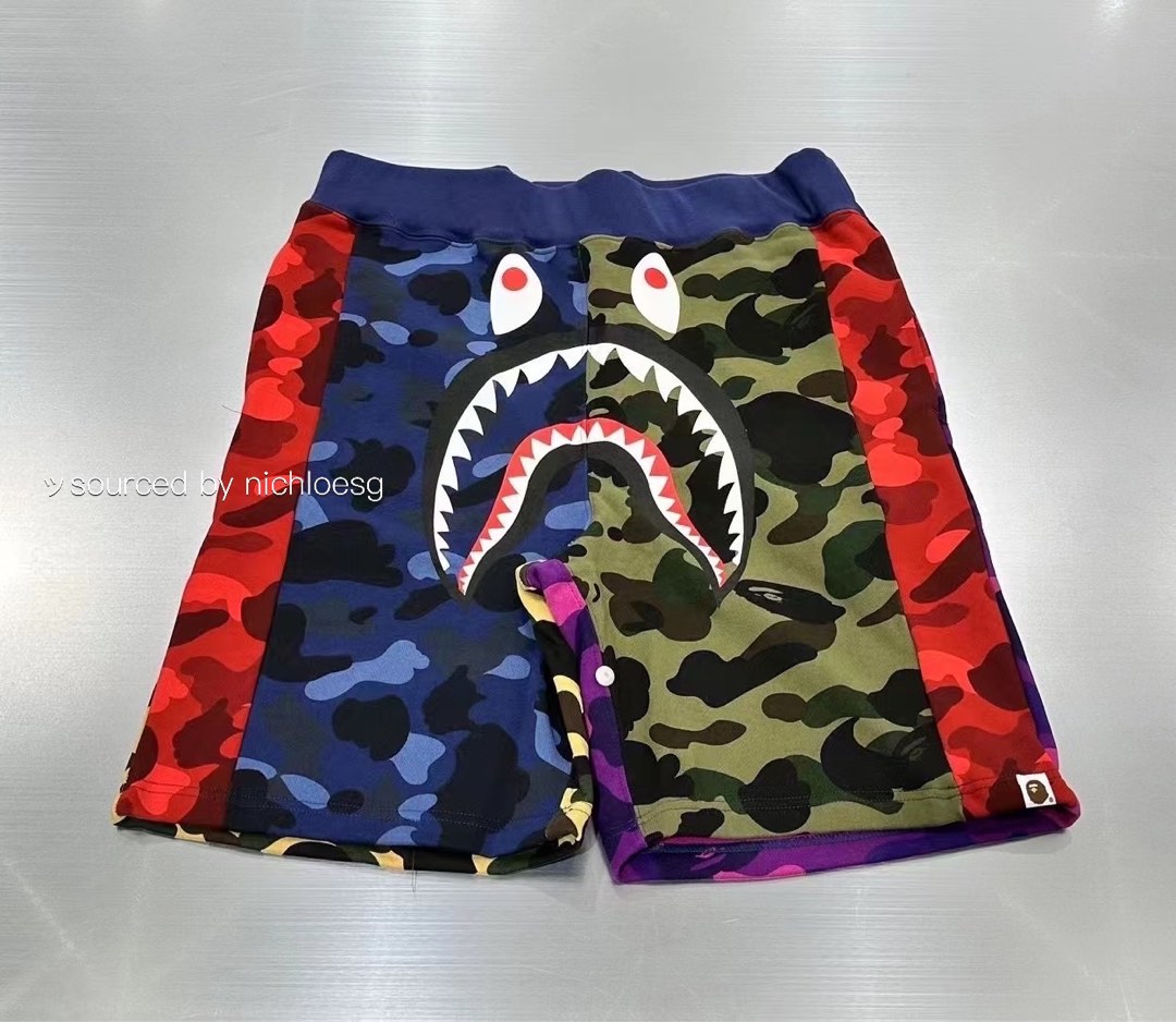 Bape mixed camo shorts new arrivals