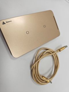 Baseus wireless charger (gold)