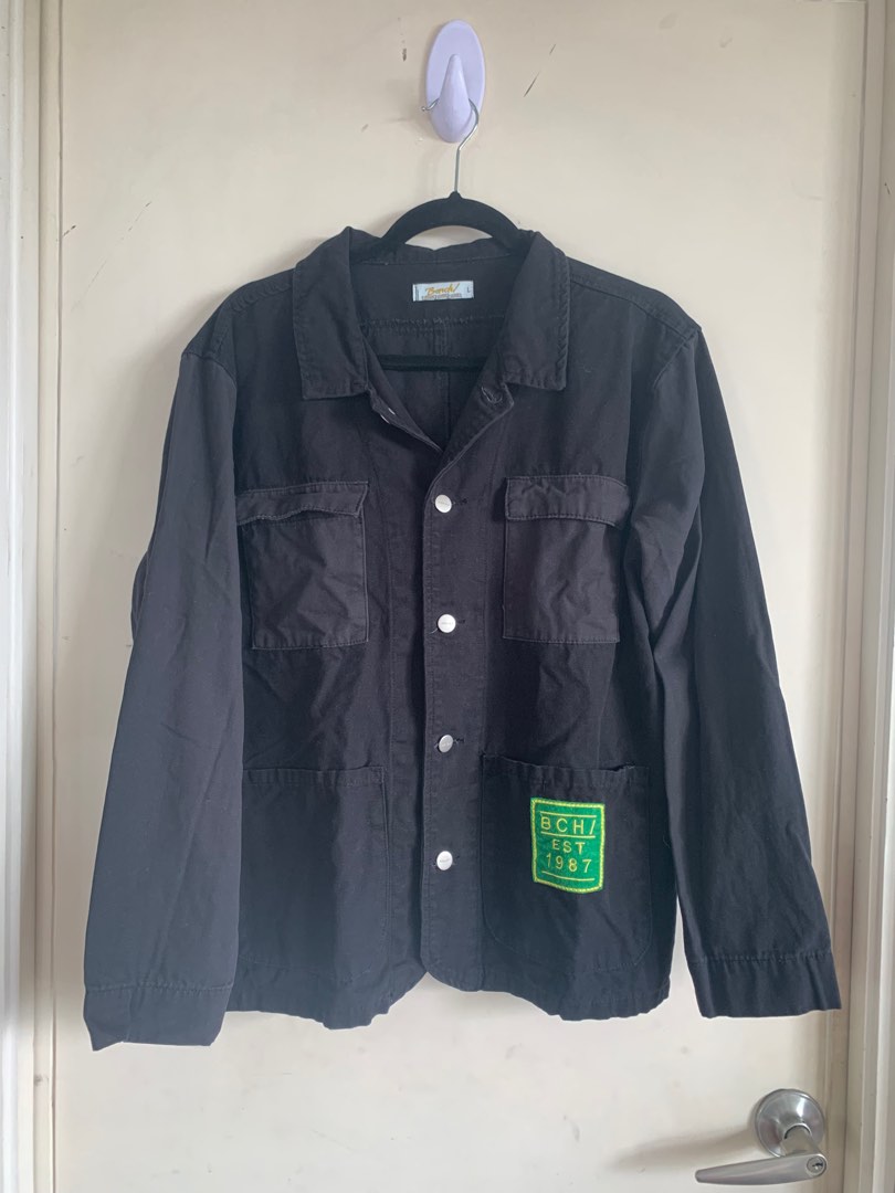 Bench Black Workwear Jacket on Carousell