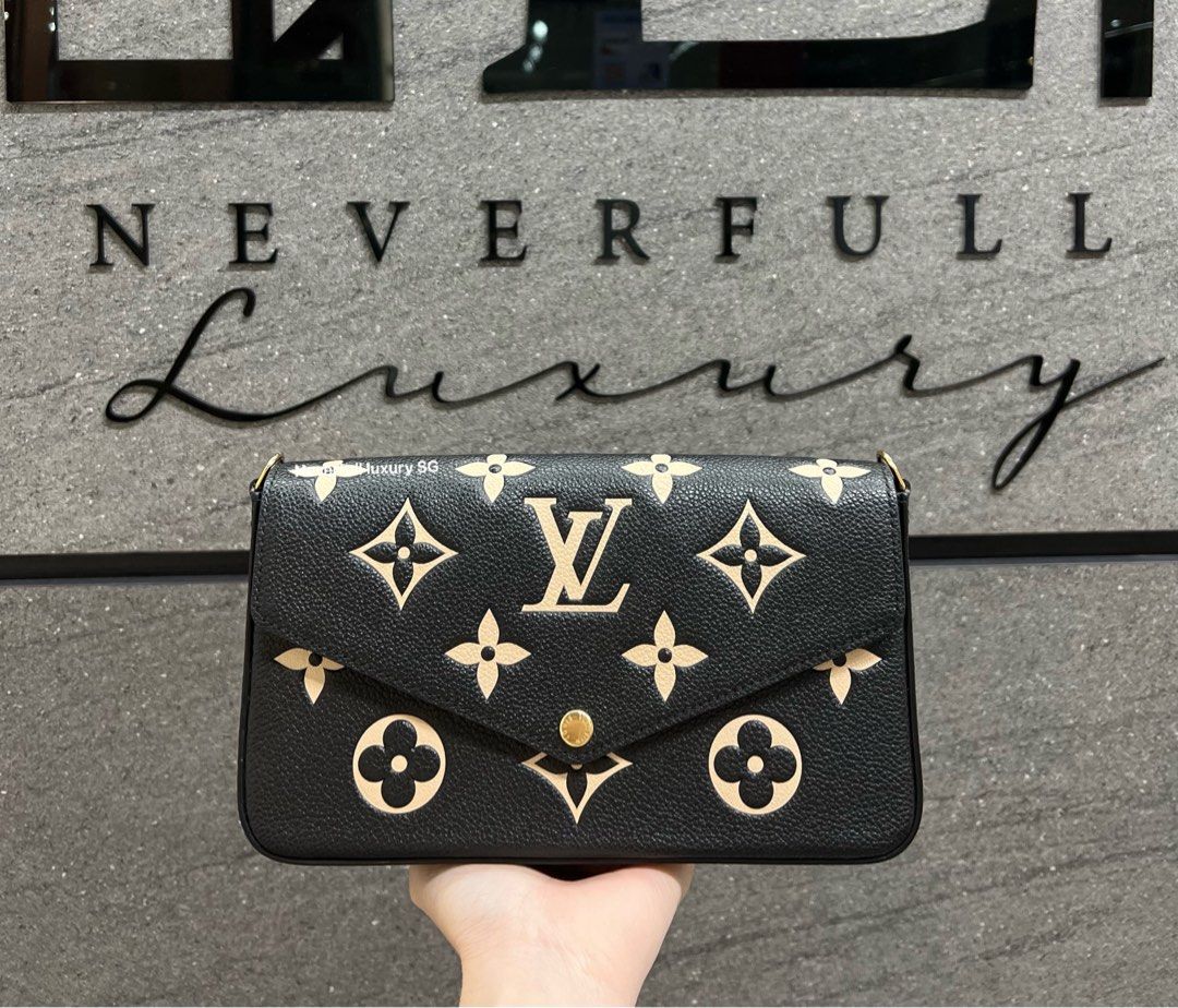 Louis vuitton pochette felicie amarante clearance