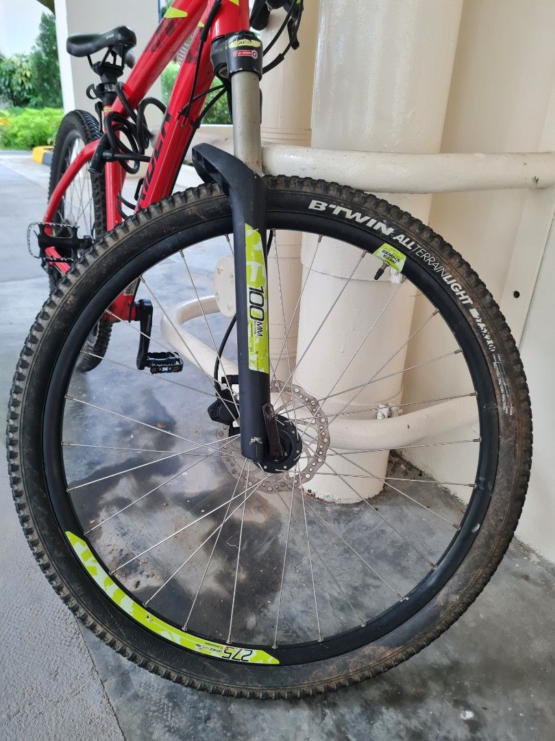 Btwin Rockrider ST540 MTB, Sports Equipment, Bicycles & Parts, Bicycles ...