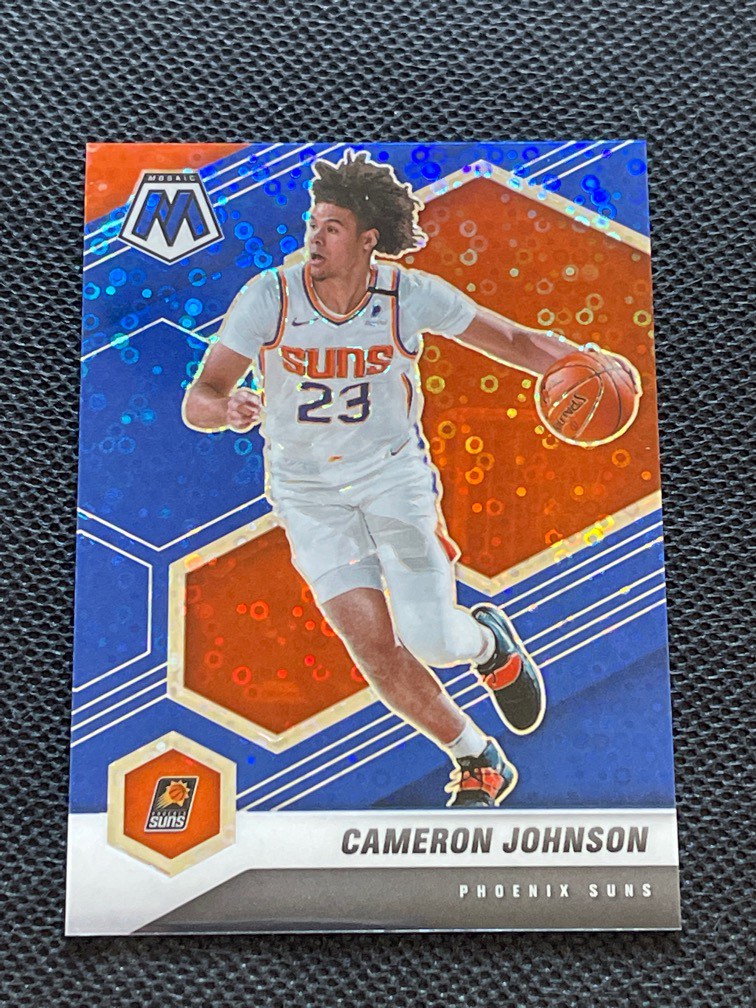 Cameron Johnson 202021 Mosaic Blue Disco Numbered 31/85, Hobbies