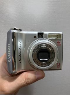 「已售出」Canon Powershot A550 佳能 復古CCD數位相機 麵包機