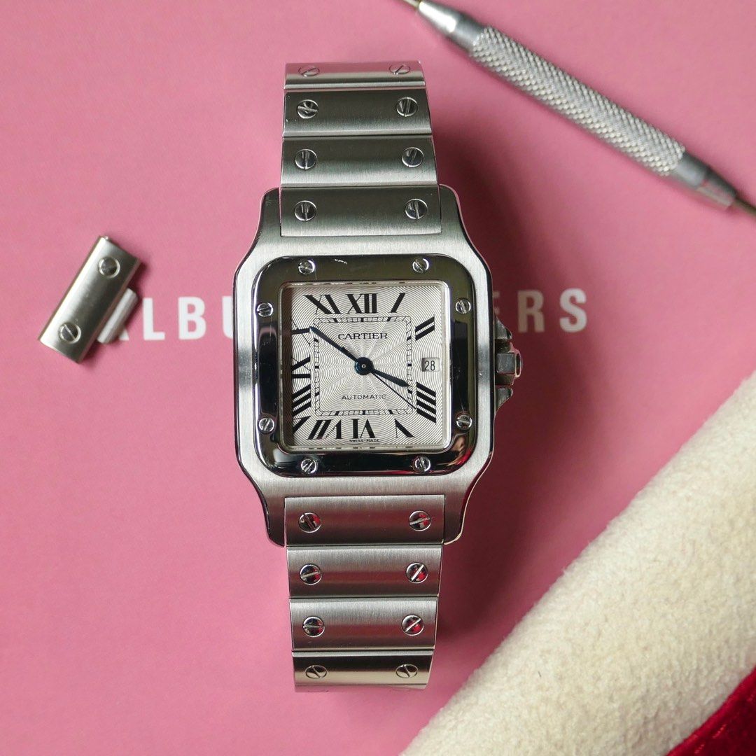[Cheapest] Cartier Santos Large Automatic 2319 Galbee Vintage, Luxury