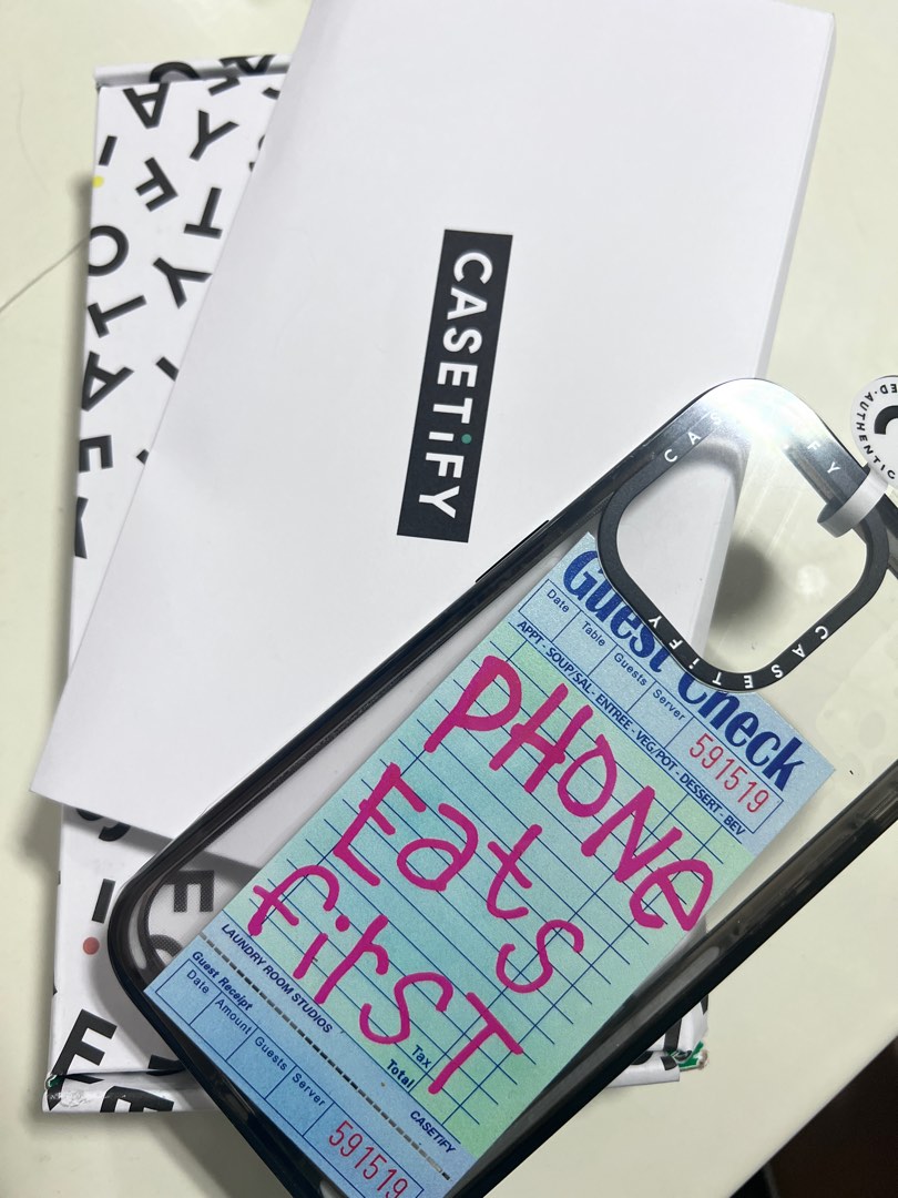 Casetify phone eats first authentic iPhone 13 pro impact magsafe case