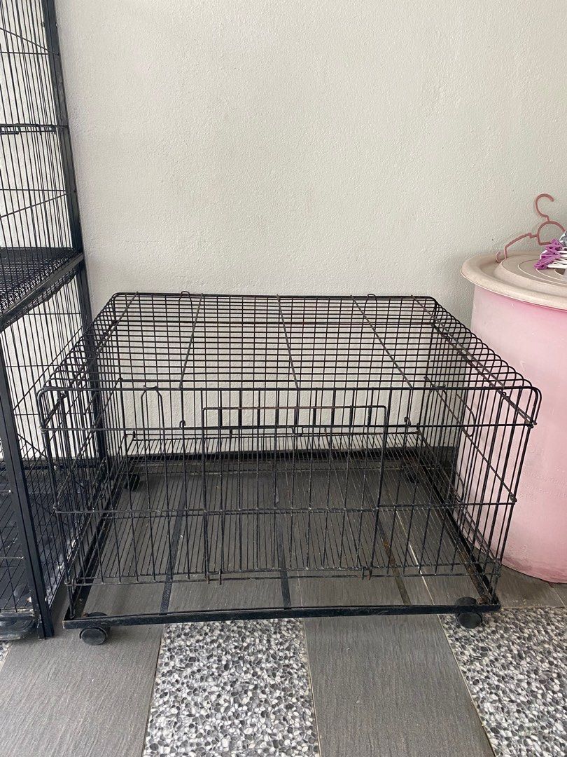 Cat Cage with bottom tray Pet Supplies Homes Other Pet