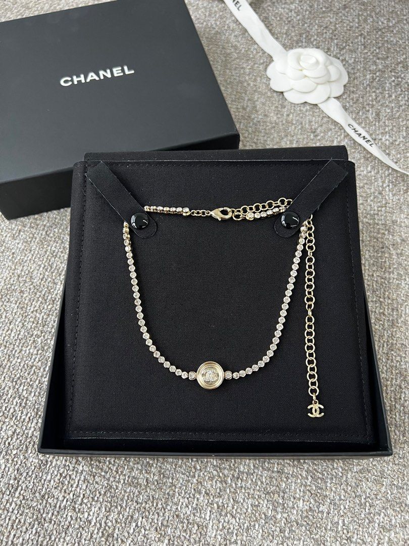 Chanel choker top