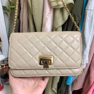 Charles & Keith beige sling