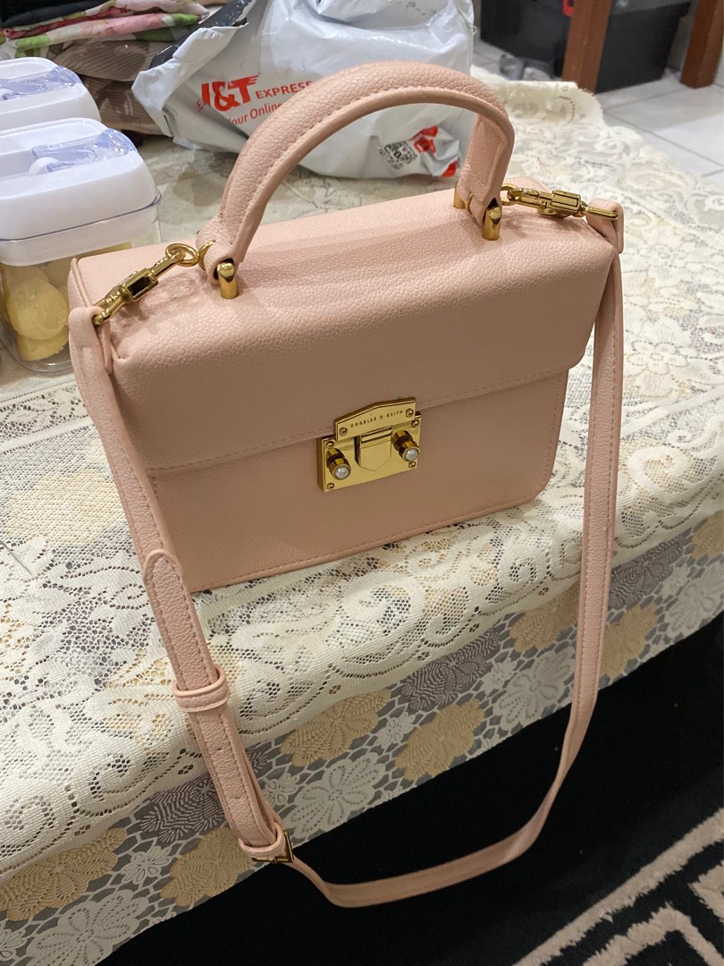 Classic push lock top handle bag clearance