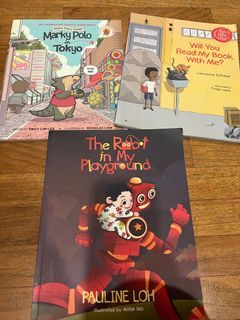 Children kids English story books