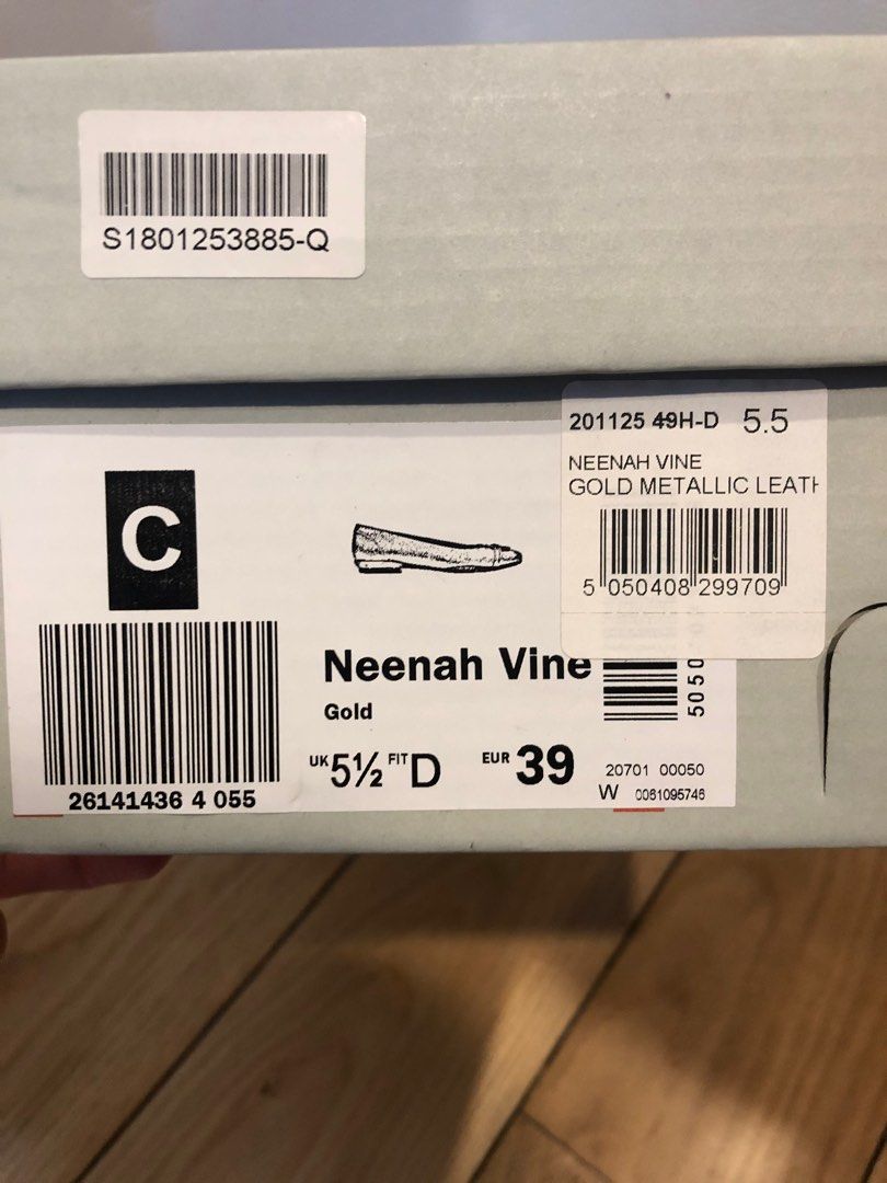 Clarks Neenah Vine 38.5 39