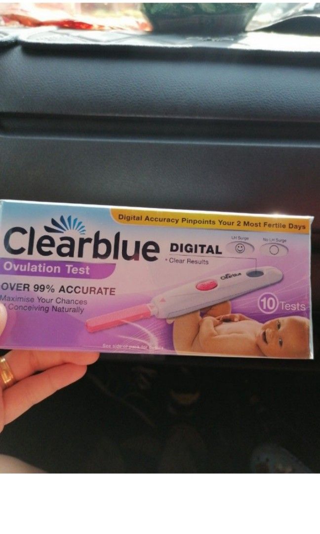 Clear blue ovulation kit, Babies & Kids, Maternity Care on Carousell