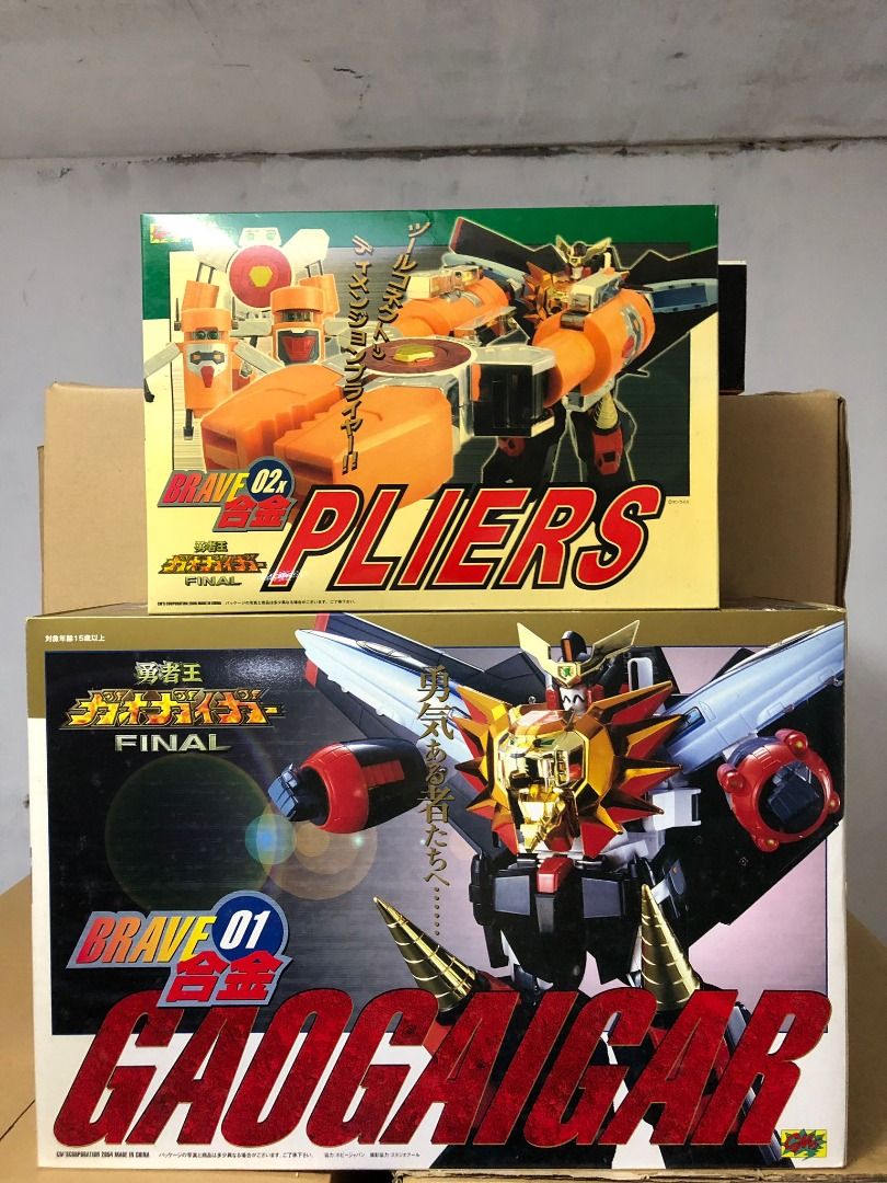 CM's BRAVE合金01 ガオガイガー 限定カラー Real ver. 新品】BRAVE合金