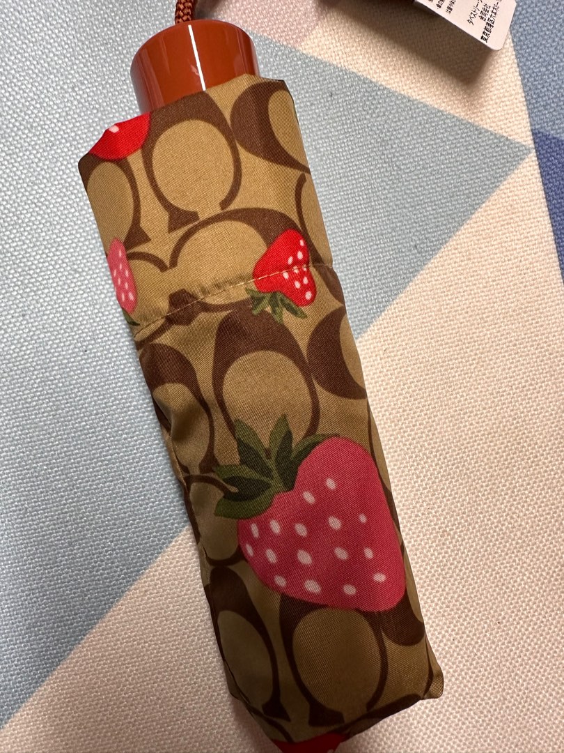 Coach umbrella, Hobbies & Toys, Travel, Umbrellas on Carousell