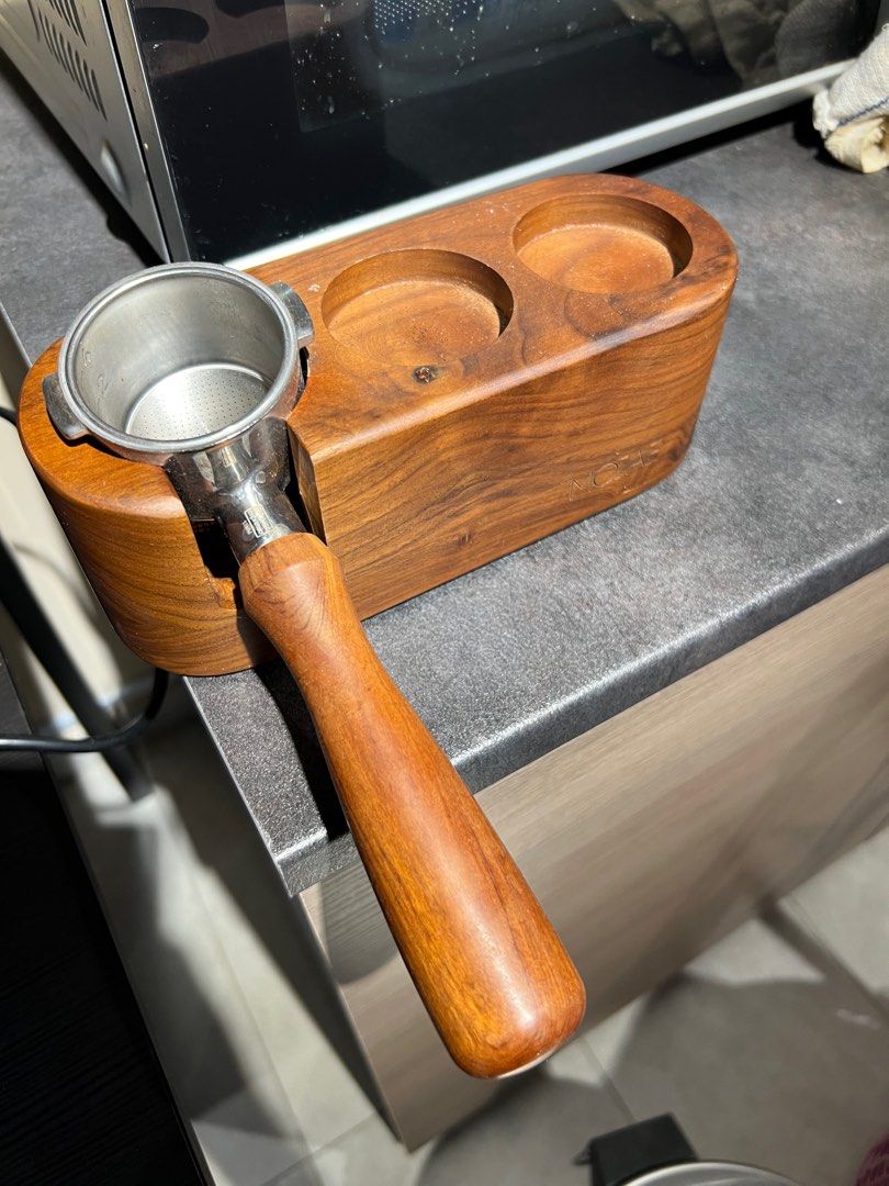 Coffee Knock Box, Tamper Station set, Furniture & Home Living