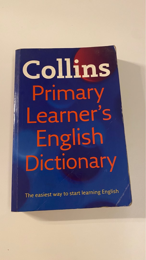 Collins Primary Learners English Dictionary, Hobbies & Toys, Books