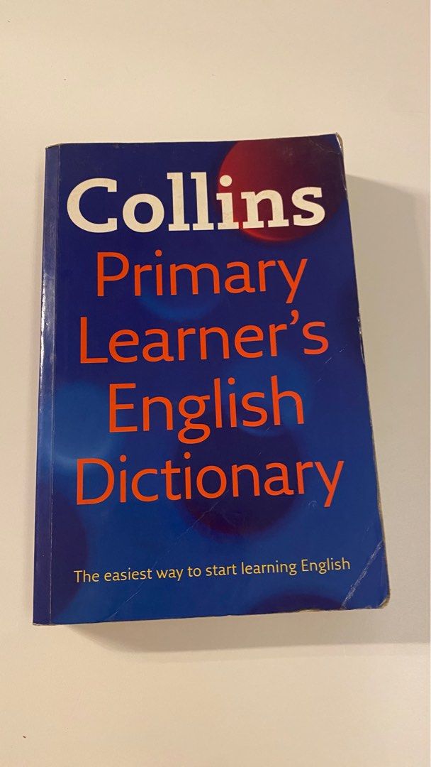 Collins Primary Learners English Dictionary, Hobbies & Toys, Books