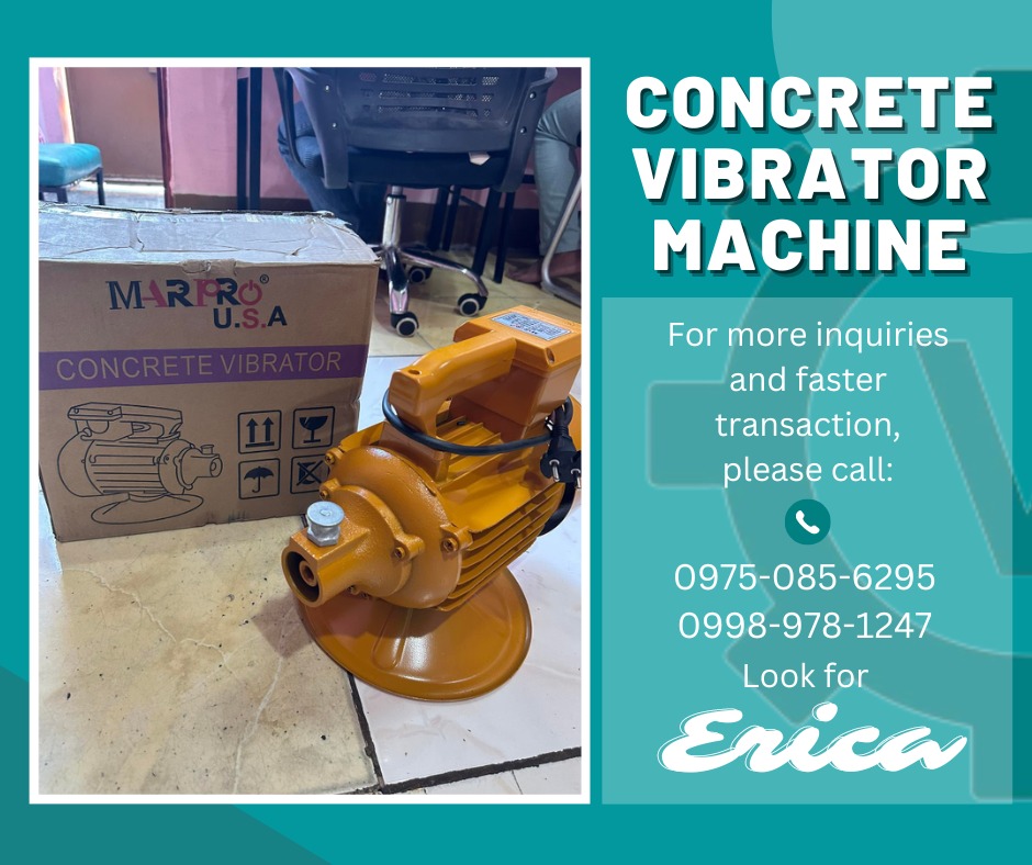 Concrete Vibrator Machine, Commercial & Industrial, Construction Tools