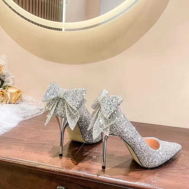 Glitter prom hotsell shoes